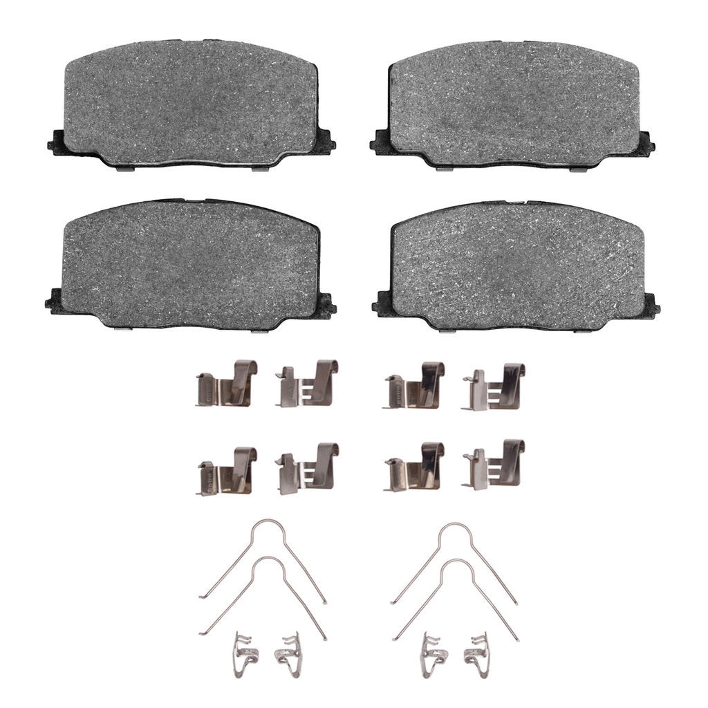 Dynamic Friction 1551-0356-01 - 5000 Advanced Ceramic Brake Pads With Hardware