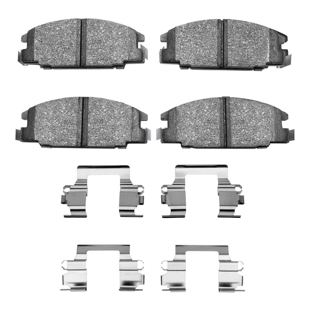 Dynamic Friction 1551-0363-01 - 5000 Advanced Ceramic Brake Pads With Hardware