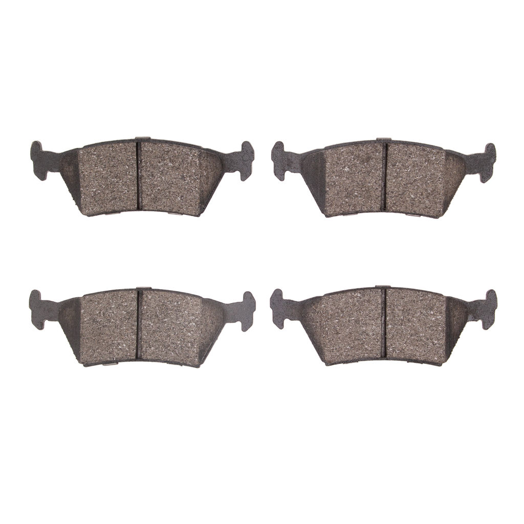 Dynamic Friction 1551-0381-00 - 5000 Advanced Semi Metallic Brake Pads