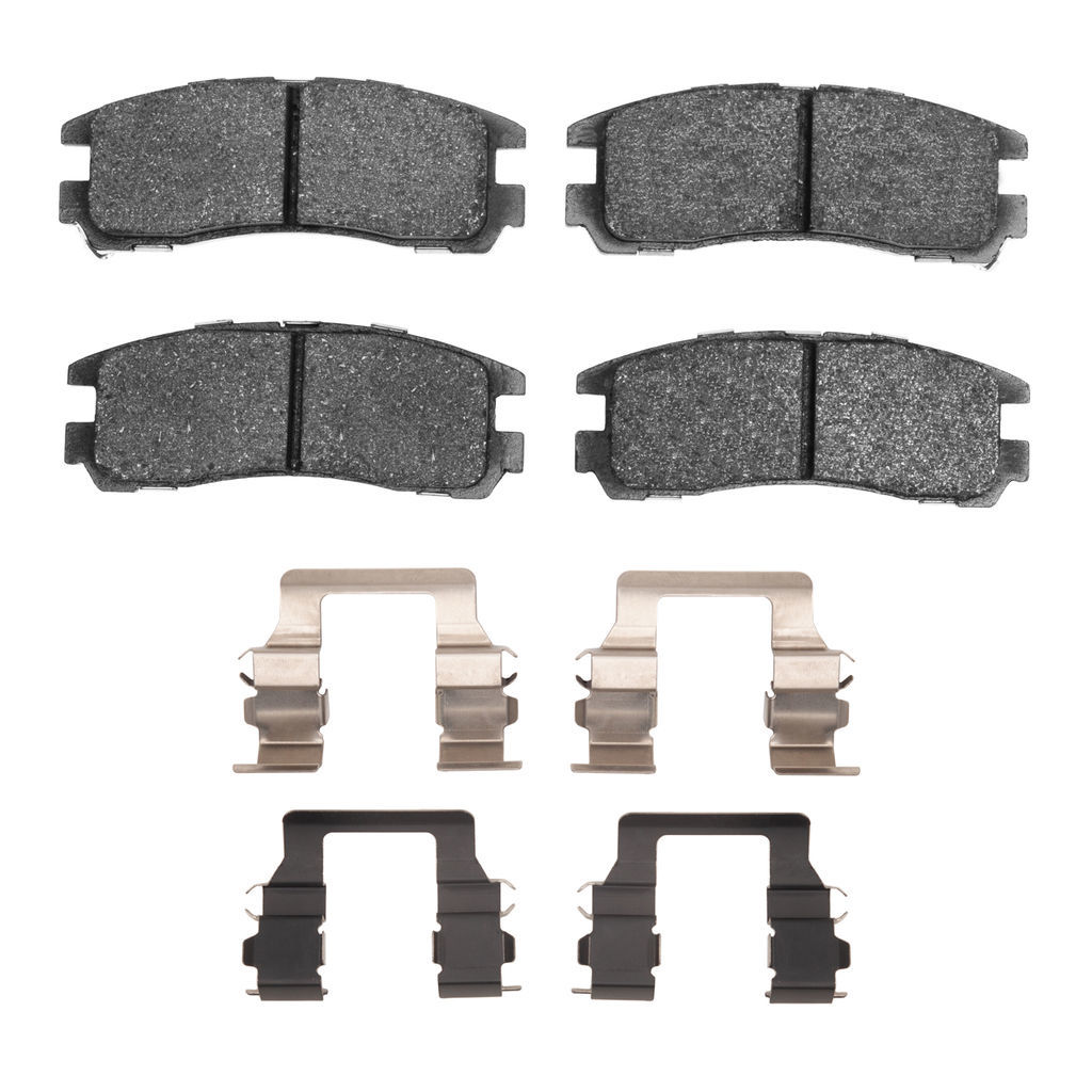 Dynamic Friction 1551-0383-02 - 5000 Advanced Ceramic Brake Pads With Hardware