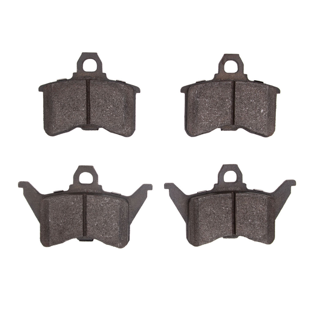 Dynamic Friction 1551-0386-00 - 5000 Advanced Semi Metallic Brake Pads