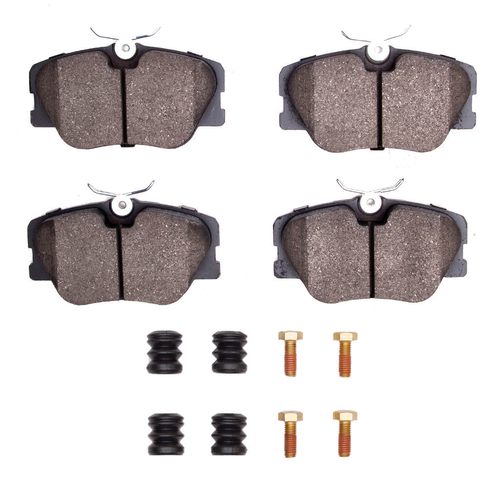 Dynamic Friction 1551-0423-01 - 5000 Advanced Low Metallic Brake Pads With Hardware