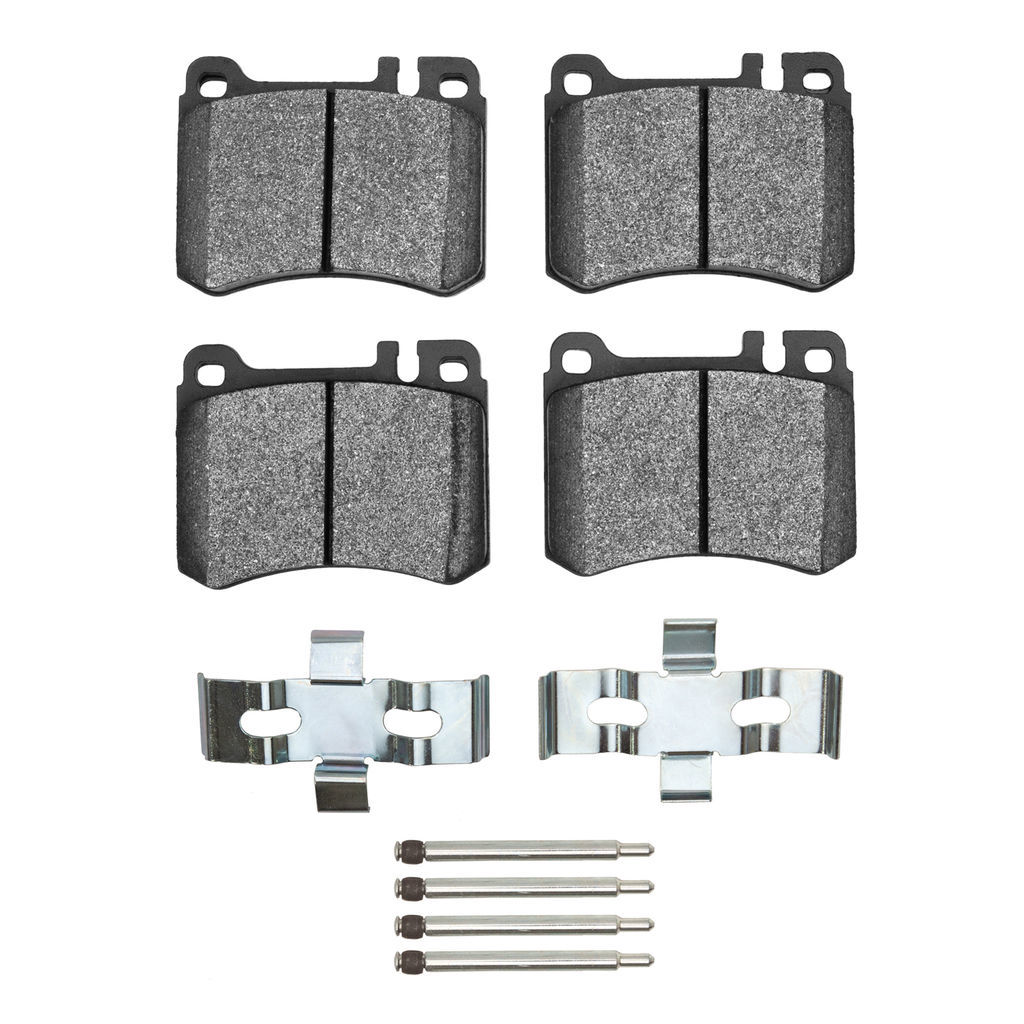 Dynamic Friction 1551-0424-01 - 5000 Advanced Semi Metallic Brake Pads With Hardware