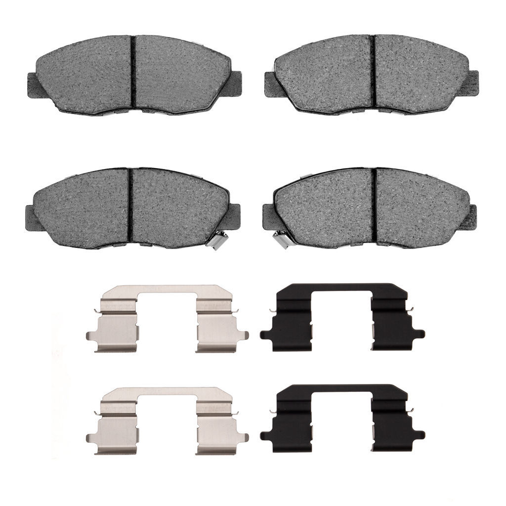 Dynamic Friction 1551-0465-01 - 5000 Advanced Ceramic Brake Pads With Hardware