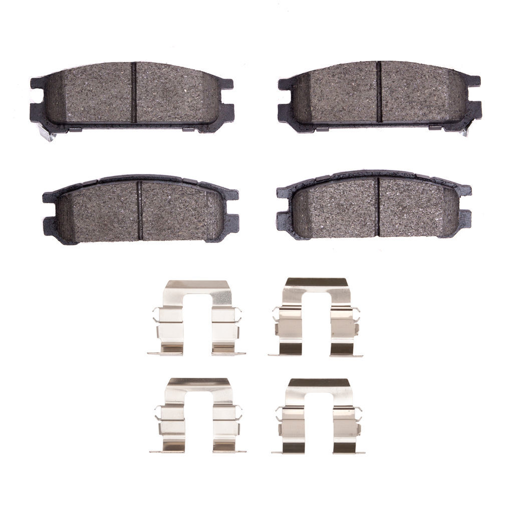 Dynamic Friction 1551-0471-01 - 5000 Advanced Ceramic Brake Pads With Hardware