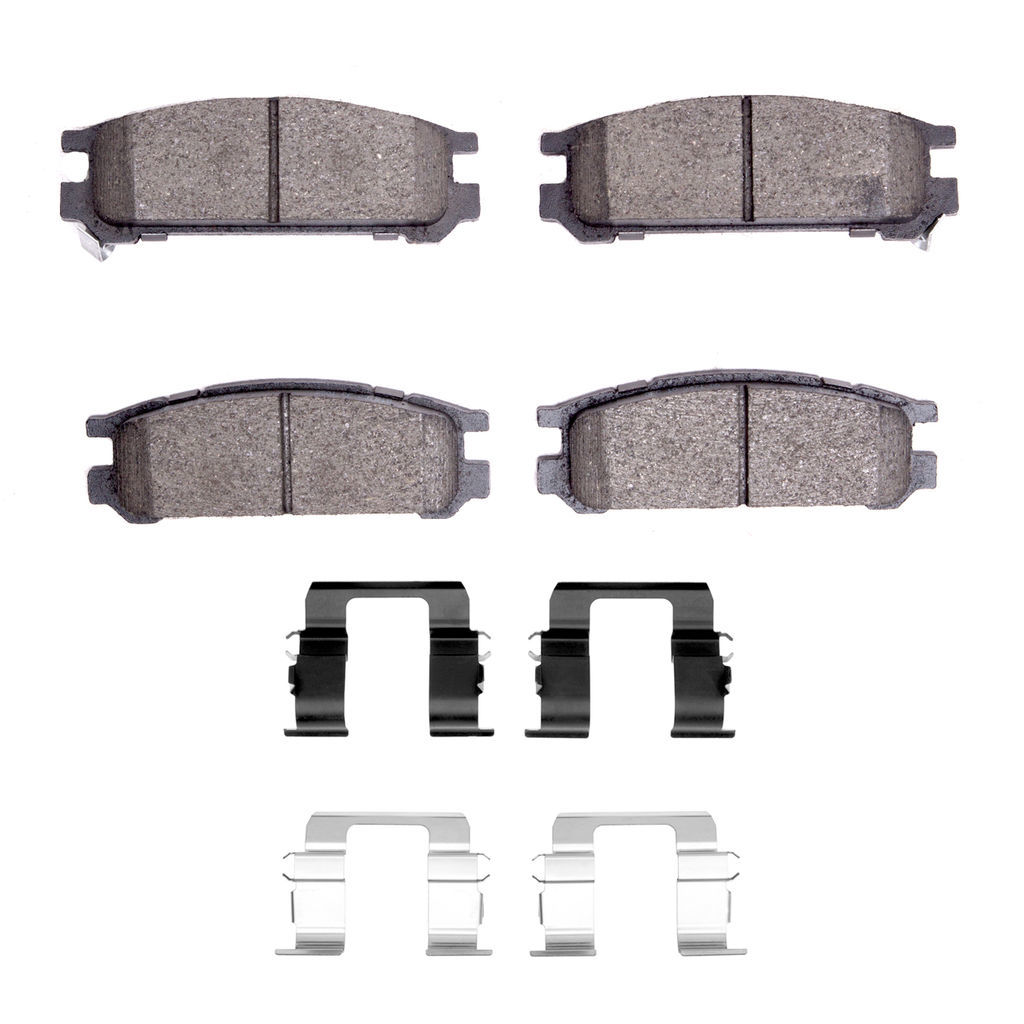 Dynamic Friction 1551-0471-02 - 5000 Advanced Ceramic Brake Pads With Hardware