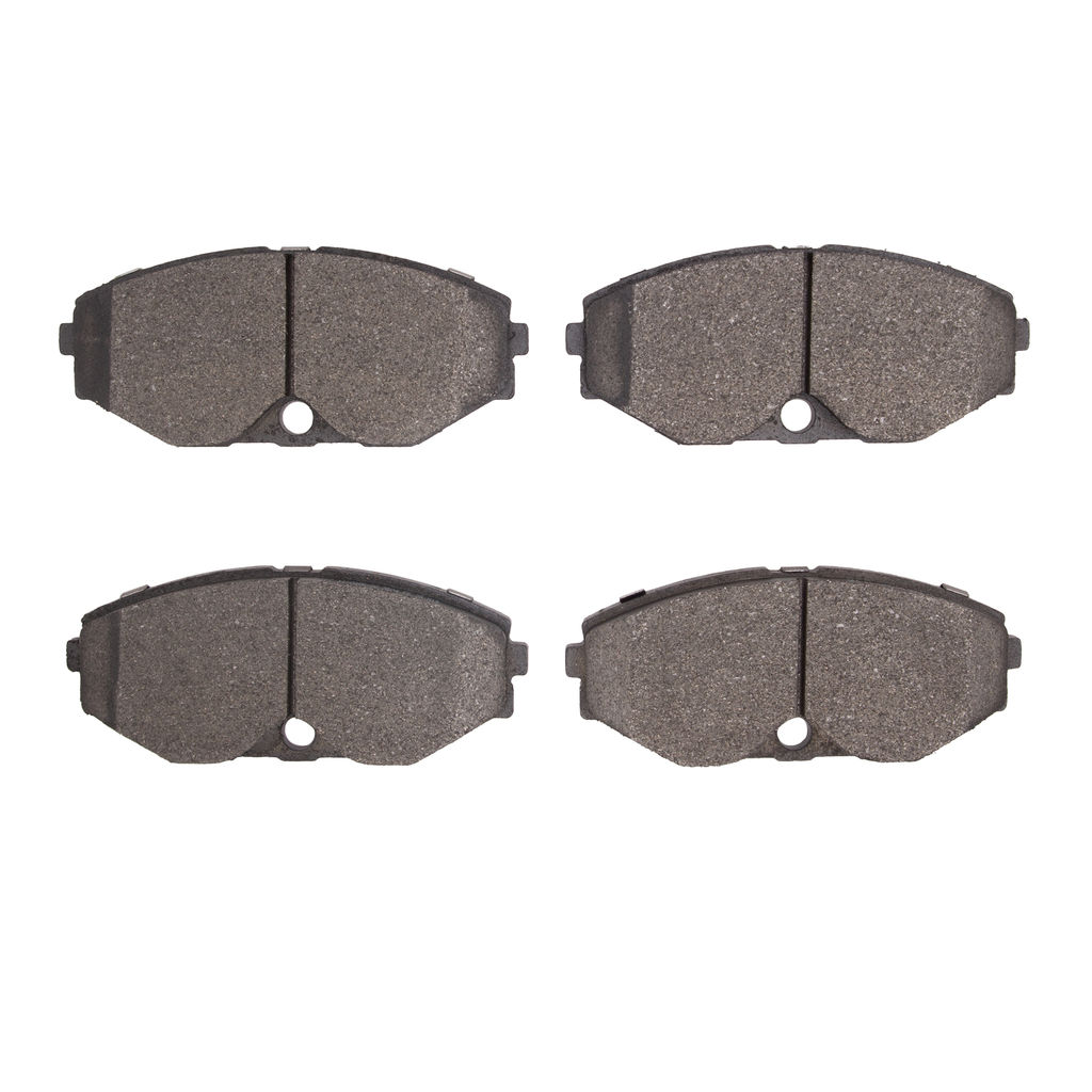 Dynamic Friction 1551-0486-00 - 5000 Advanced Semi Metallic Brake Pads