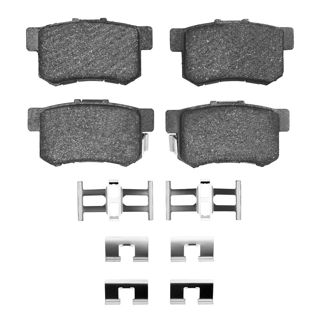 Dynamic Friction 1551-0536-01 - 5000 Advanced Ceramic Brake Pads With Hardware
