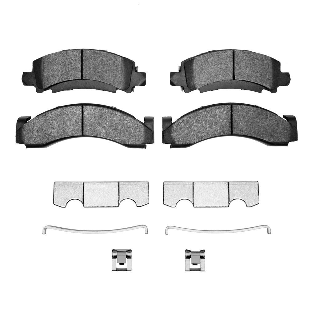 5000 Advanced Semi Metallic Brake Pads With Hardware