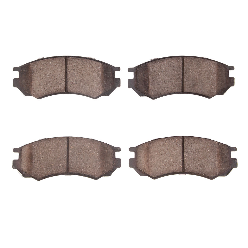 Dynamic Friction Company 5000 Advanced Brake Pads Low Metallic 1551-0608-00-Front or Rear Set 