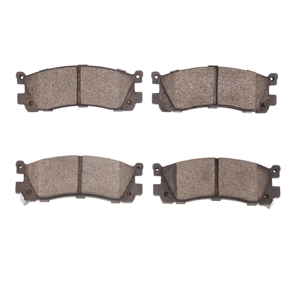 Dynamic Friction 1551-0553-00 - 5000 Advanced Ceramic Brake Pads - Ceramic
