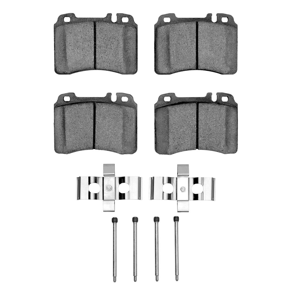 Dynamic Friction 1551-0561-01 - 5000 Advanced Low Metallic Brake Pads With Hardware