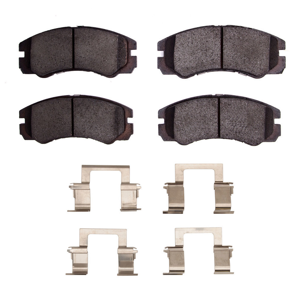Dynamic Friction 1551-0579-01 - 5000 Advanced Ceramic Brake Pads With Hardware