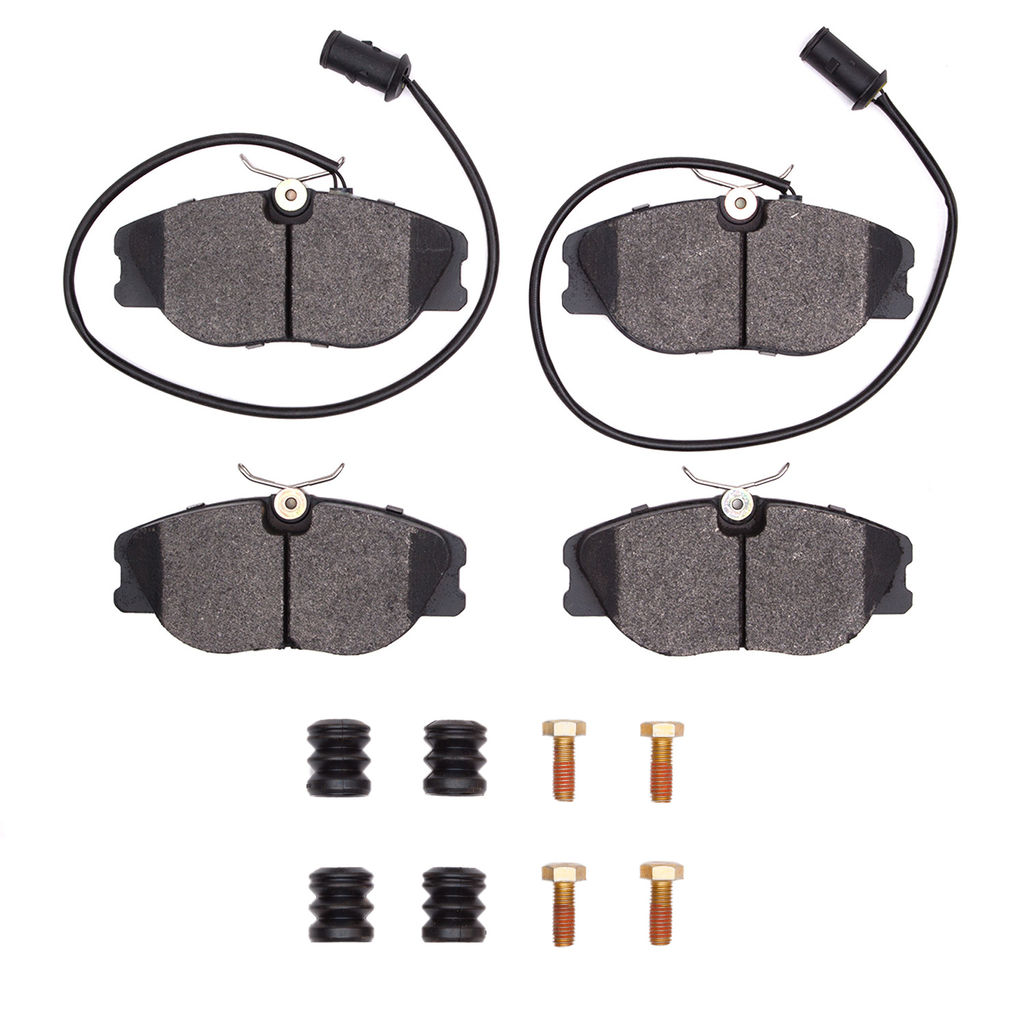 Dynamic Friction 1551-0590-01 - 5000 Advanced Semi Metallic Brake Pads With Hardware