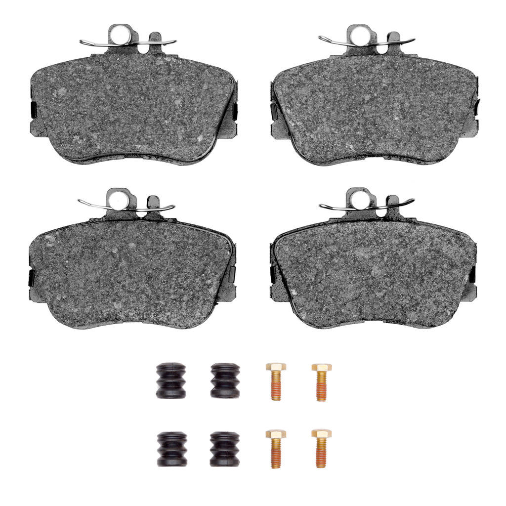 Dynamic Friction 1551-0645-01 - 5000 Advanced Low Metallic Brake Pads With Hardware
