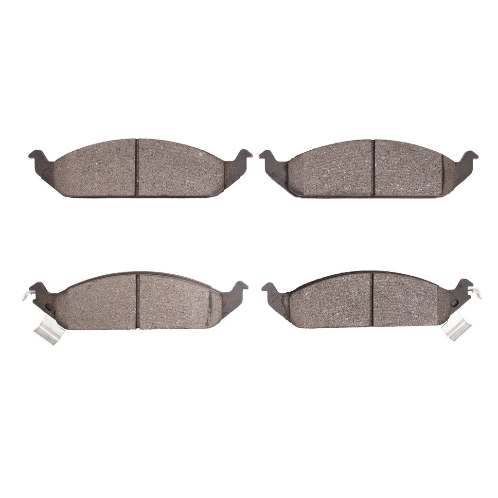 Dynamic Friction 1551-0650-00 - 5000 Advanced Semi Metallic Brake Pads