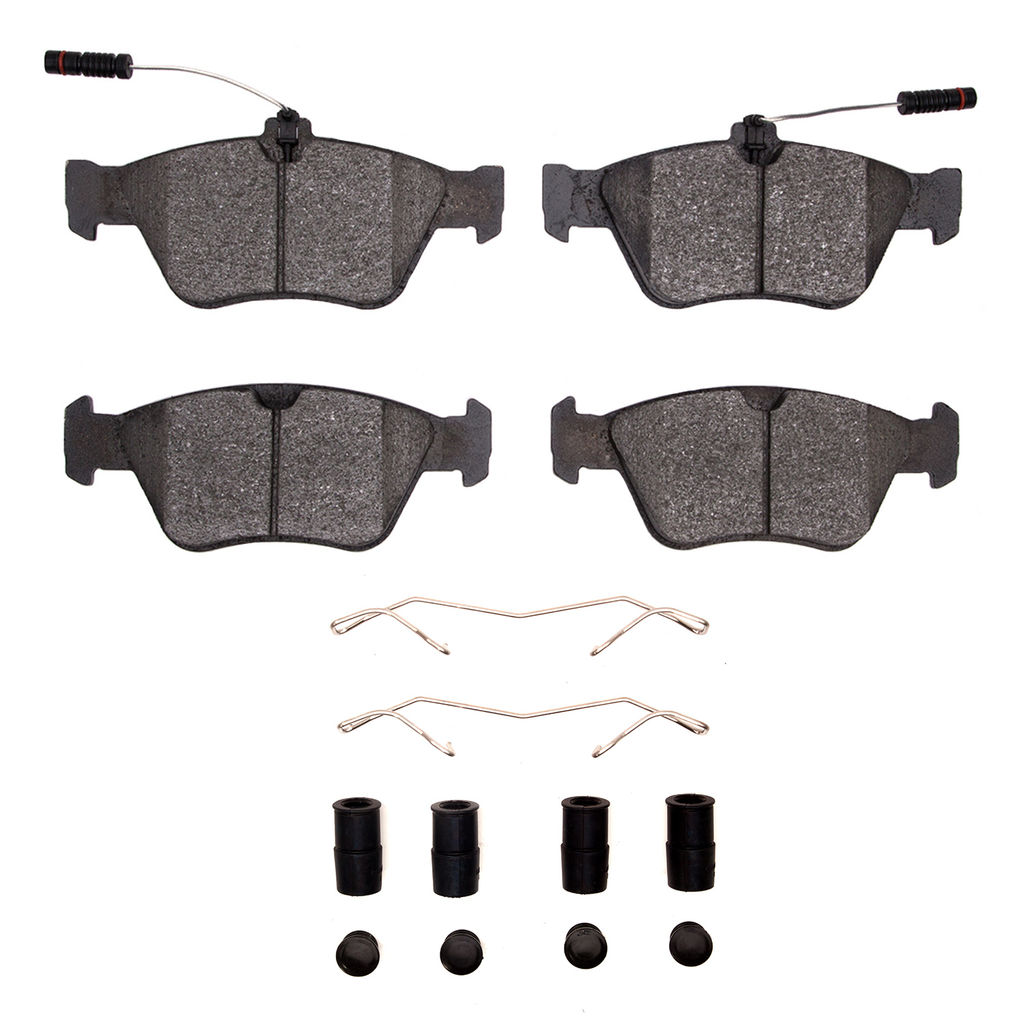 Dynamic Friction 1551-0710-01 - 5000 Advanced Low Metallic Brake Pads With Hardware