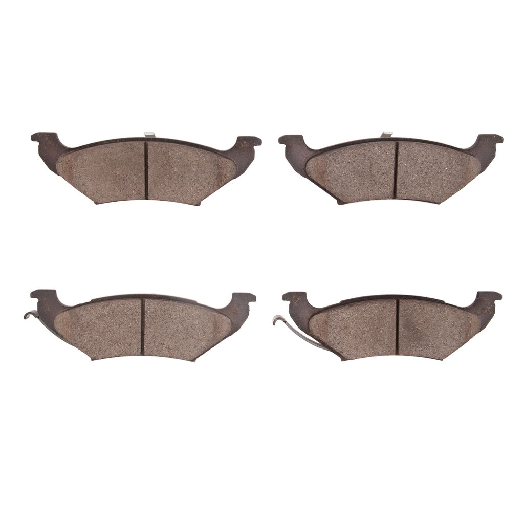 Dynamic Friction 1551-0715-00 - 5000 Advanced Semi Metallic Brake Pads