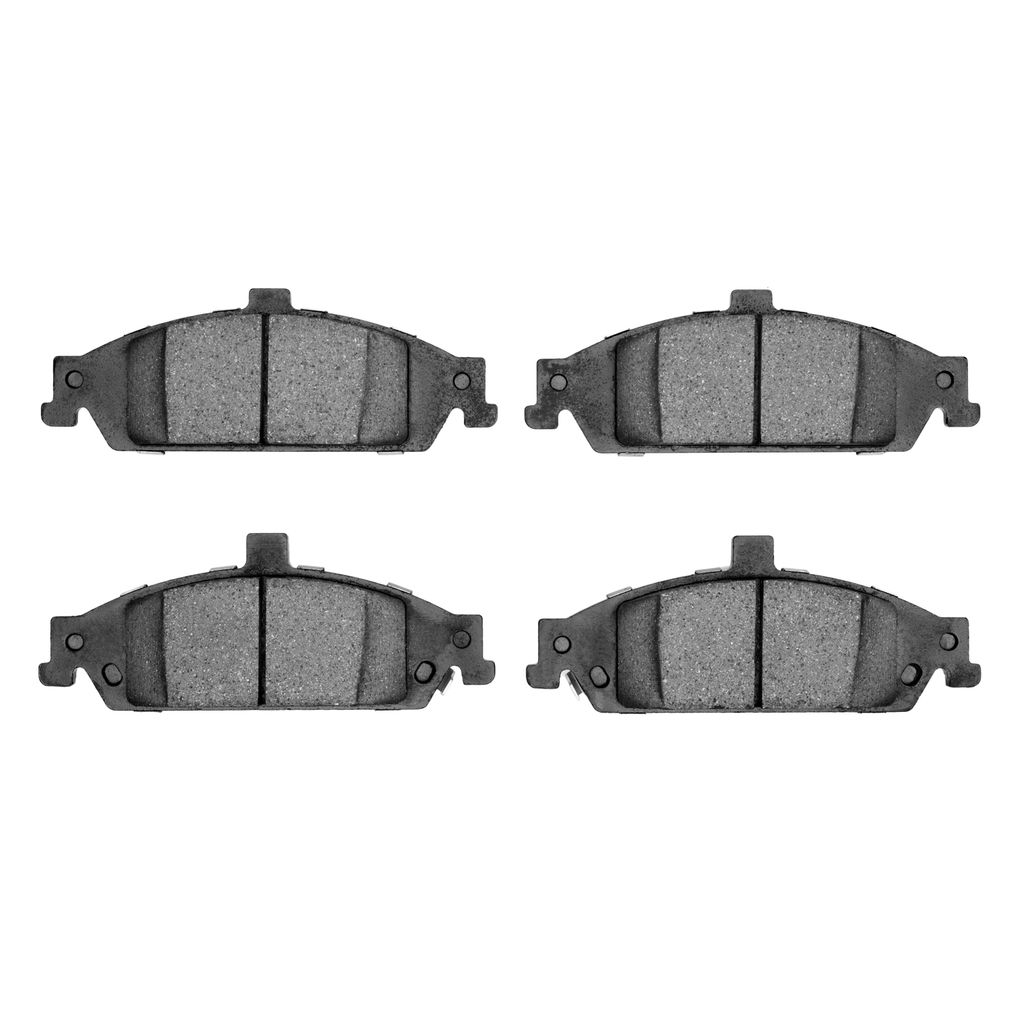 Dynamic Friction 1551-0727-00 - 5000 Advanced Ceramic Brake Pads - Ceramic
