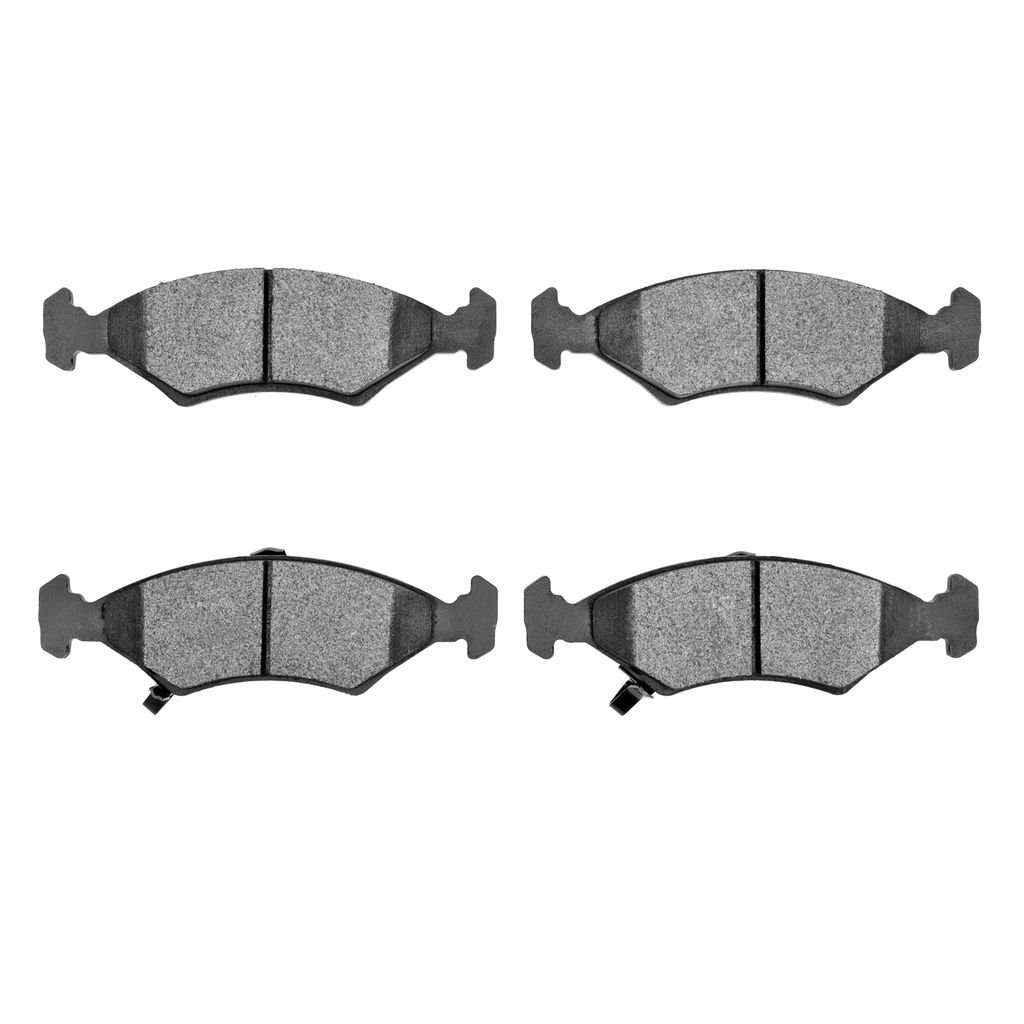 Dynamic Friction 1551-0766-00 - 5000 Advanced Ceramic Brake Pads - Ceramic