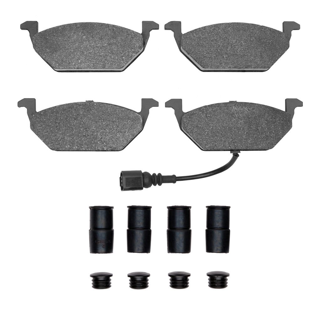 Dynamic Friction 1551-0768-01 - 5000 Advanced Ceramic Brake Pads With Hardware