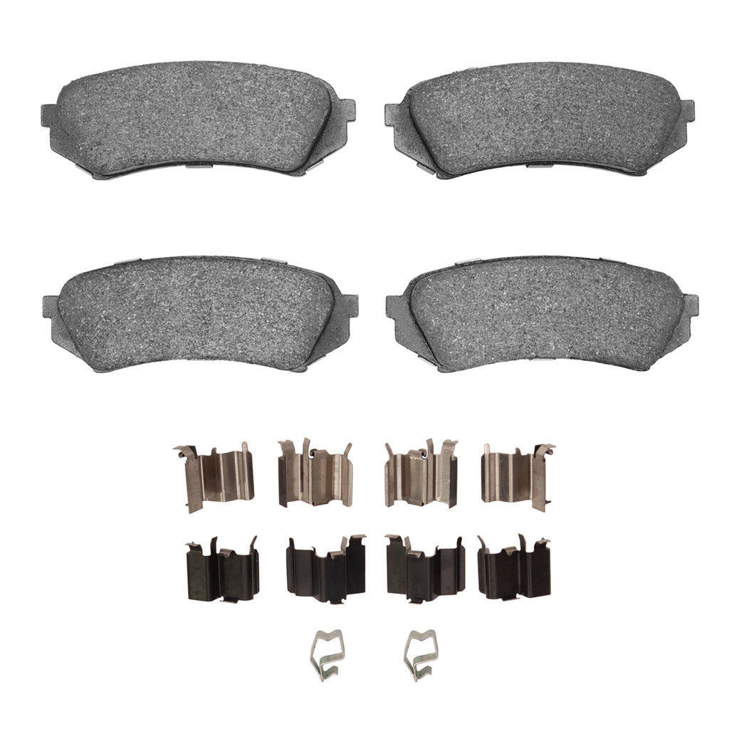 Dynamic Friction 1551-0773-01 - 5000 Advanced Ceramic Brake Pads With Hardware