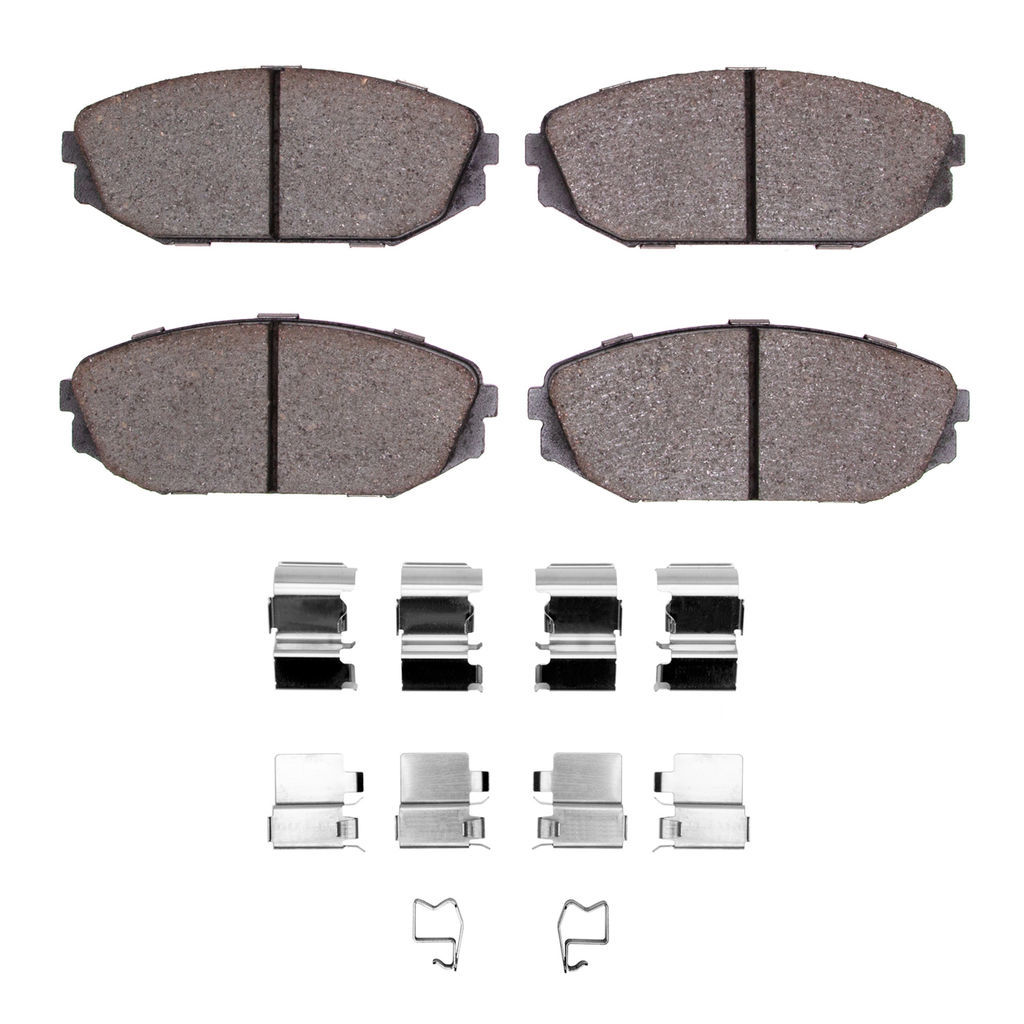 Dynamic Friction 1551-0793-01 - 5000 Advanced Ceramic Brake Pads With Hardware