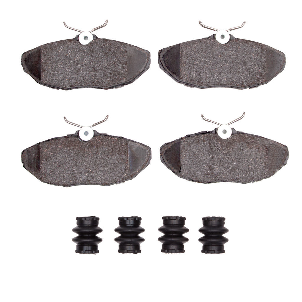 Dynamic Friction 1551-0806-01 - 5000 Advanced Ceramic Brake Pads With Hardware