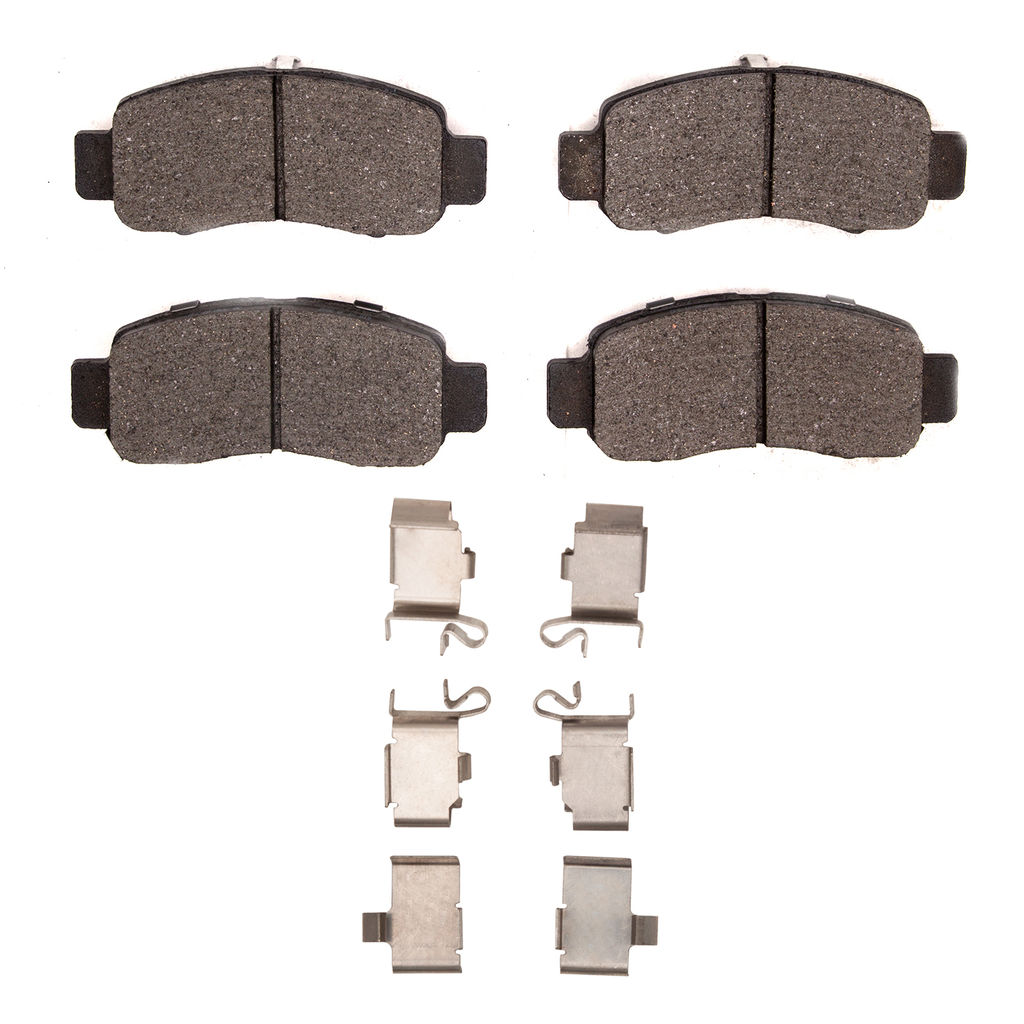 Dynamic Friction 1551-0832-01 - 5000 Advanced Ceramic Brake Pads With Hardware