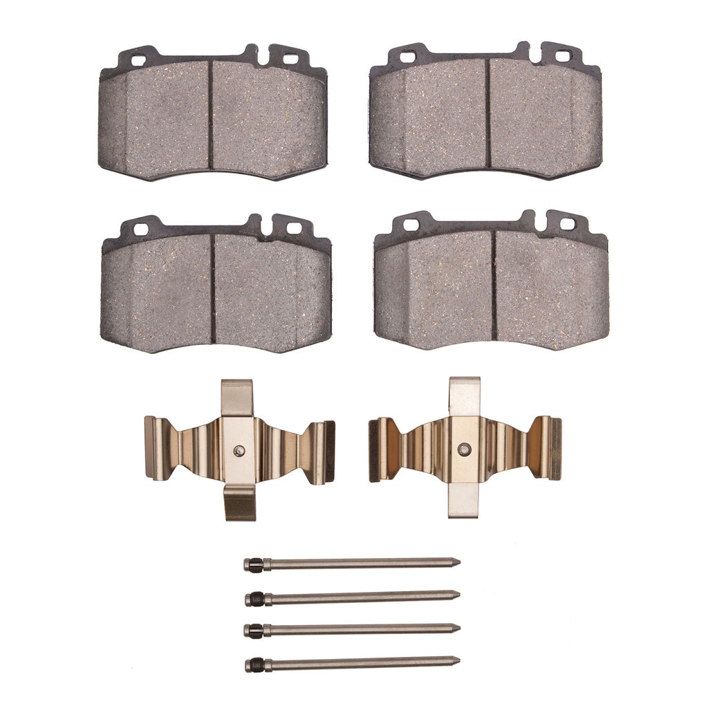Dynamic Friction 1551-0847-03 - 5000 Advanced Low Metallic Brake Pads With Hardware
