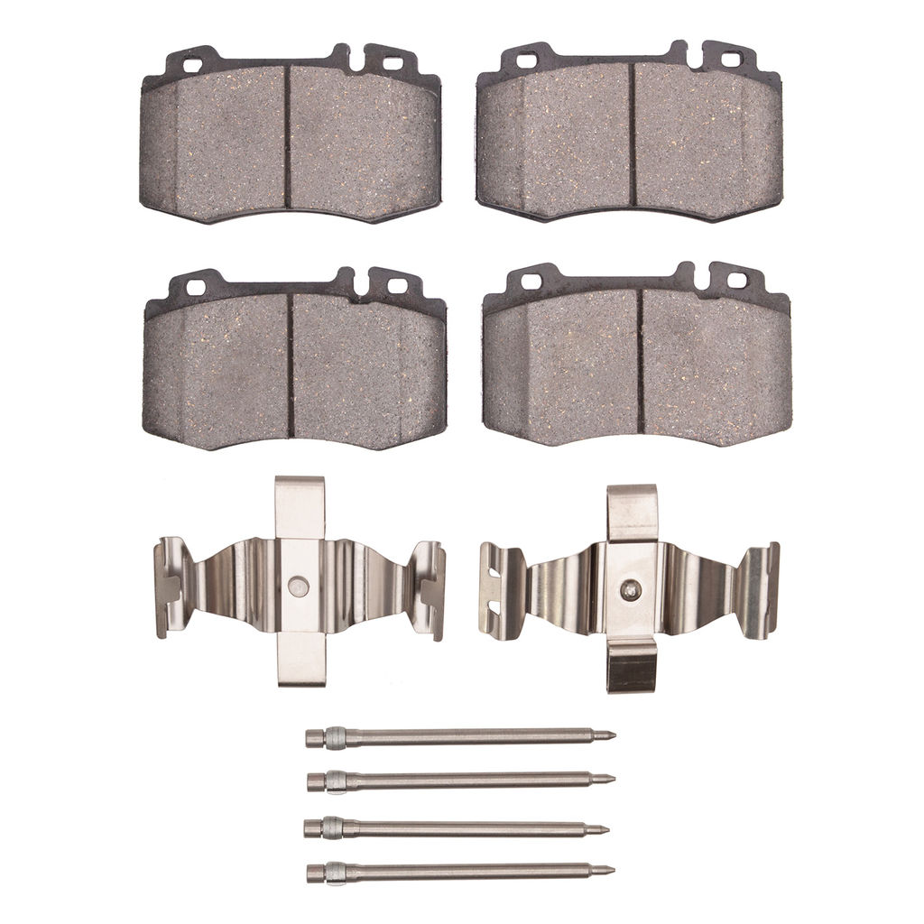 Dynamic Friction 1551-0847-04 - 5000 Advanced Low Metallic Brake Pads With Hardware