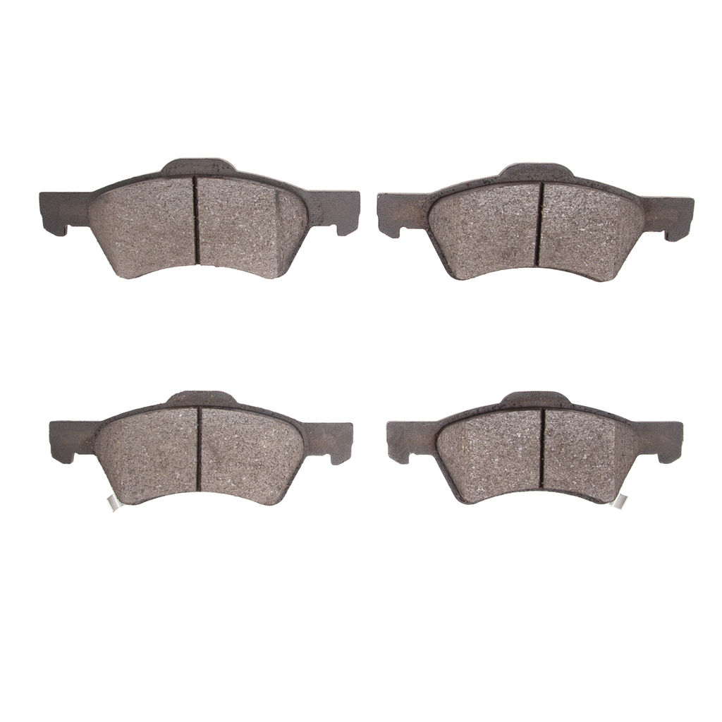 Dynamic Friction 1551-0857-00 - 5000 Advanced Semi Metallic Brake Pads