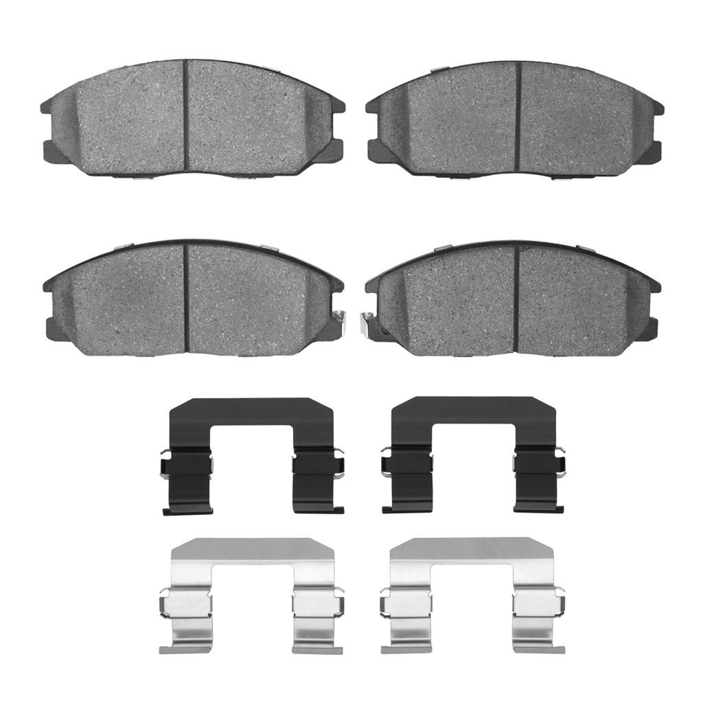 Dynamic Friction 1551-0864-01 - 5000 Advanced Ceramic Brake Pads With Hardware