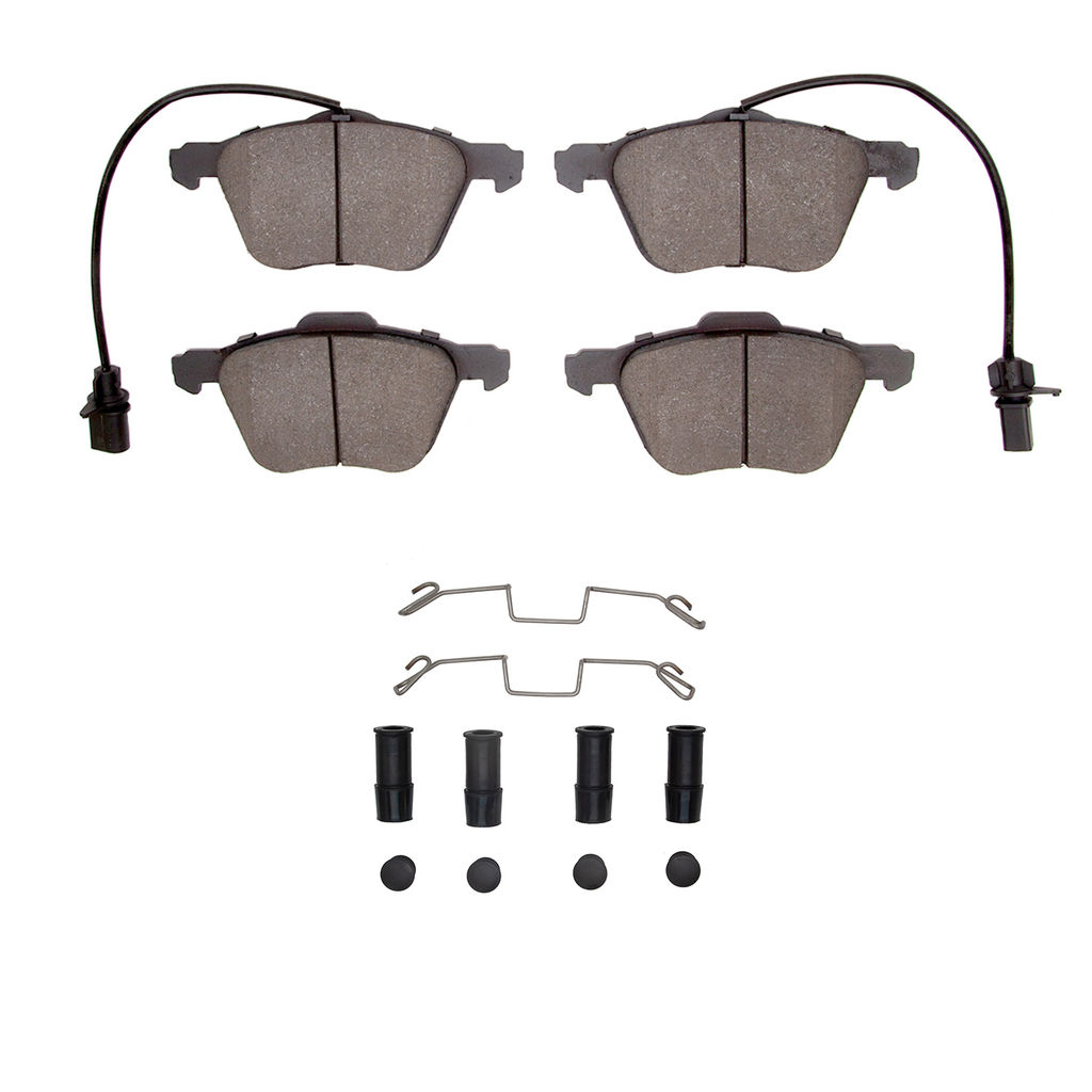 Dynamic Friction 1551-0880-01 - 5000 Advanced Low Metallic Brake Pads With Hardware
