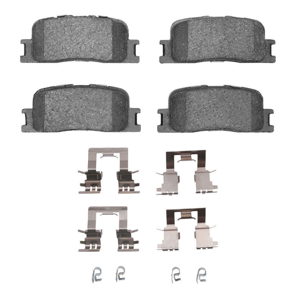 Dynamic Friction 1551-0885-01 - 5000 Advanced Ceramic Brake Pads With Hardware
