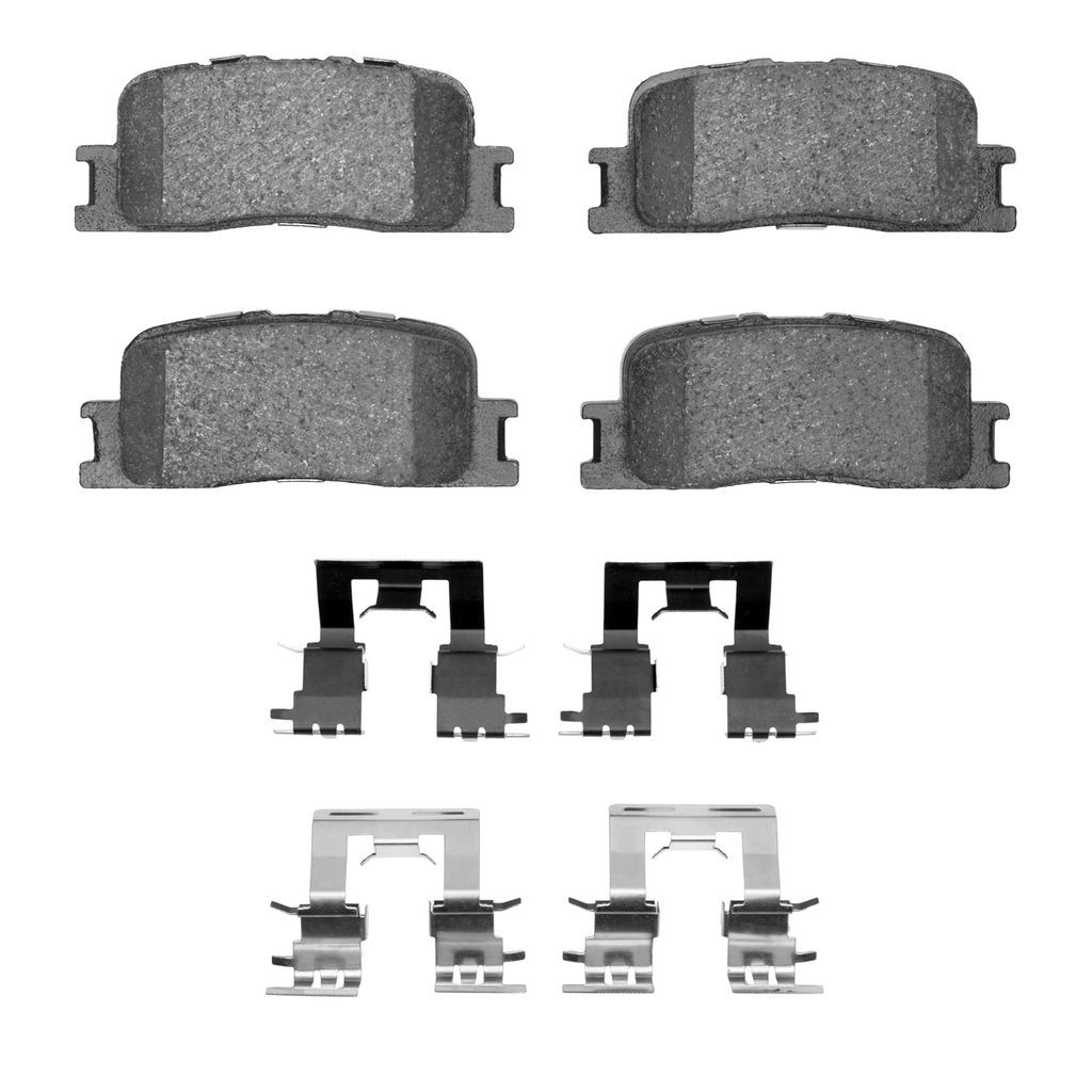 Dynamic Friction 1551-0885-02 - 5000 Advanced Ceramic Brake Pads With Hardware