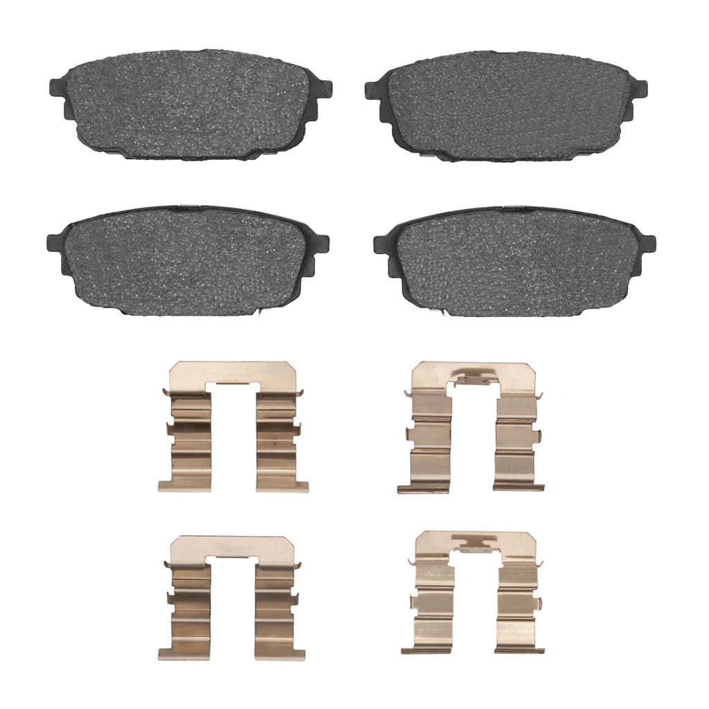 Dynamic Friction 1551-0892-01 - 5000 Advanced Ceramic Brake Pads With Hardware