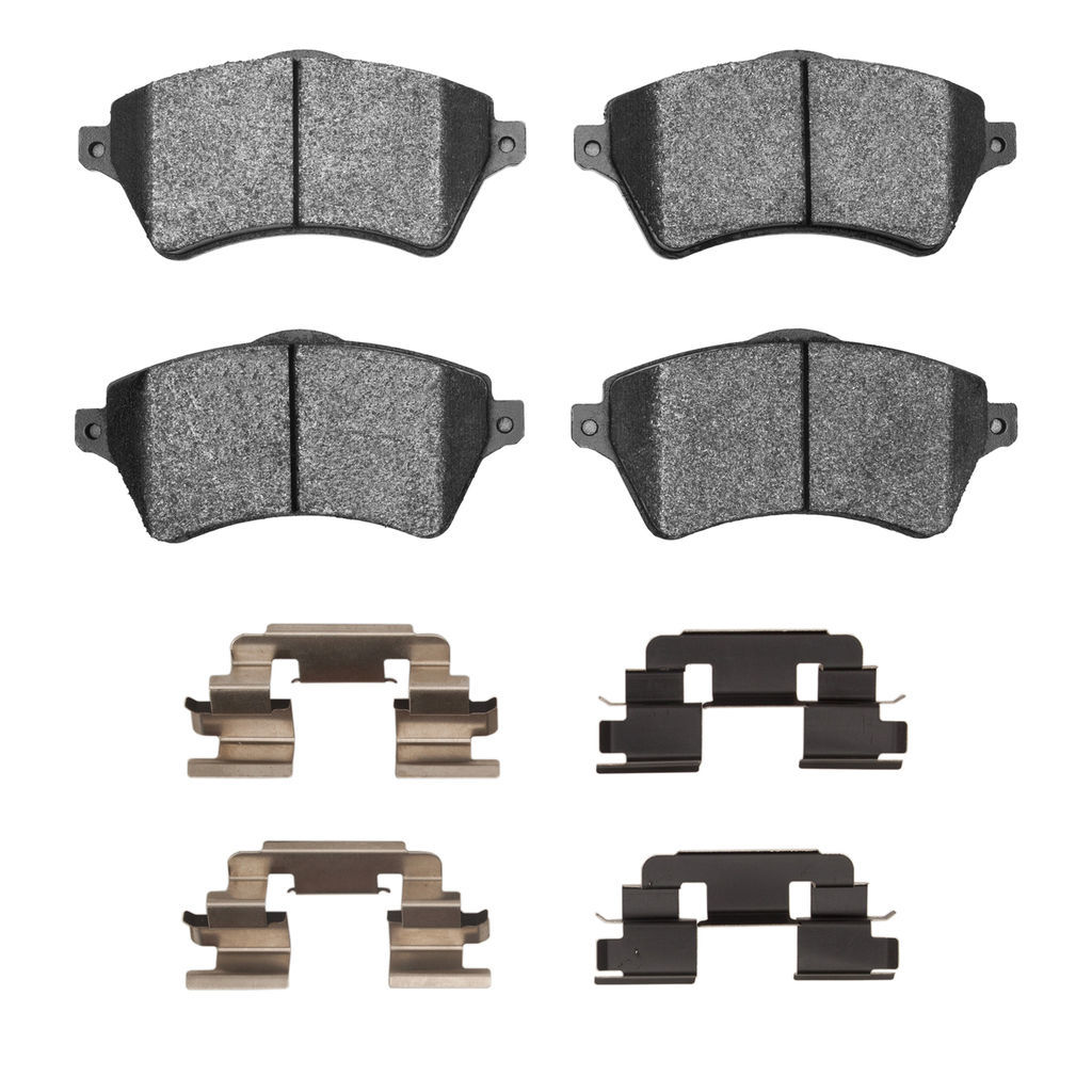Dynamic Friction 1551-0926-01 - 5000 Advanced Low Metallic Brake Pads With Hardware