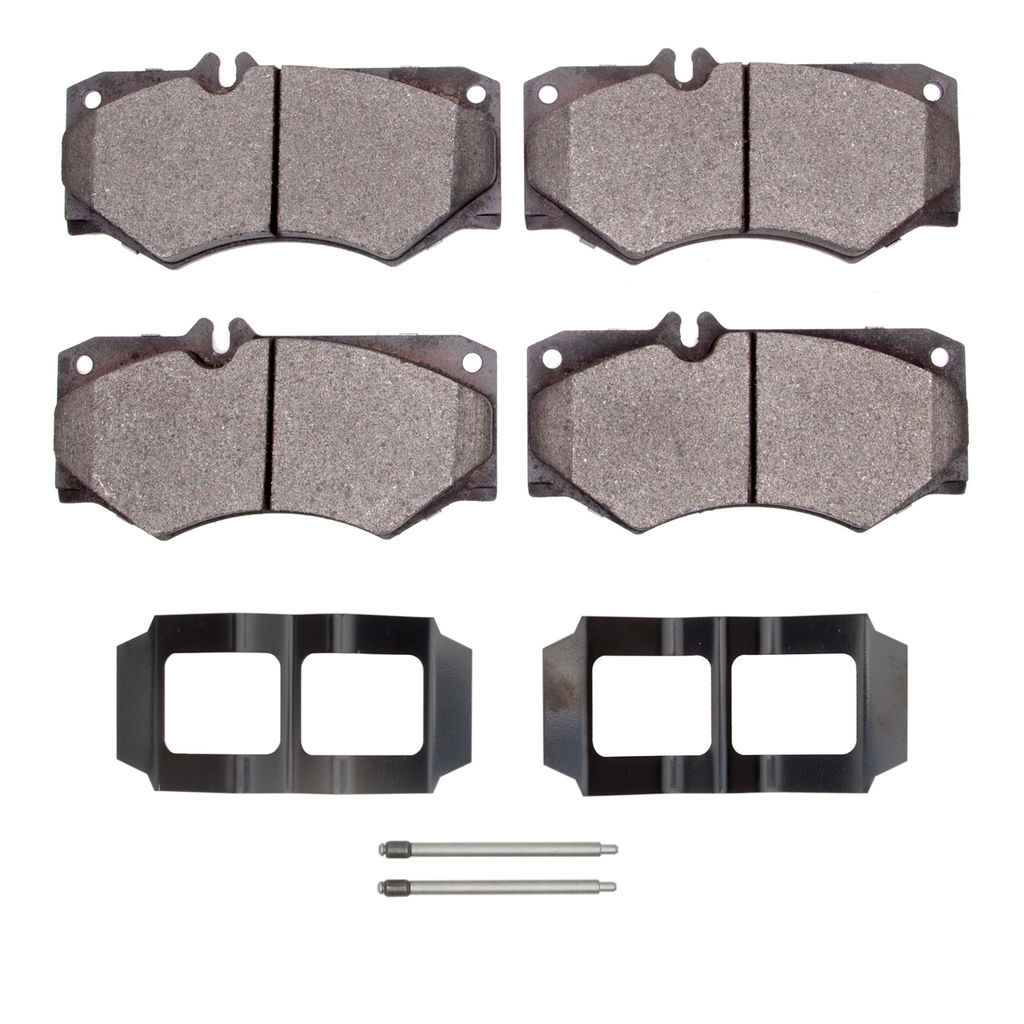 Dynamic Friction 1551-0927-01 - 5000 Advanced Low Metallic Brake Pads With Hardware