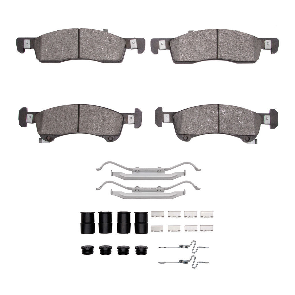 5000 Advanced Semi Metallic Brake Pads With Hardware