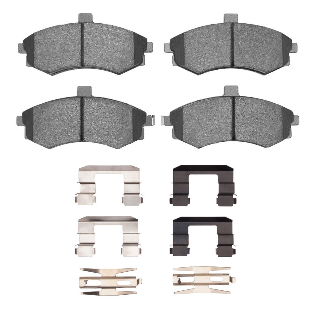 Dynamic Friction 1551-0941-01 - 5000 Advanced Ceramic Brake Pads With Hardware