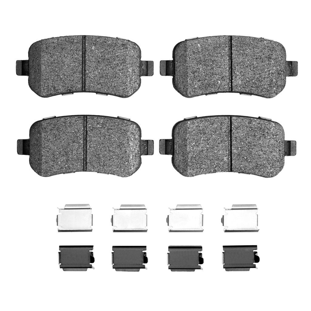 5000 Advanced Ceramic Brake Pads With Hardware