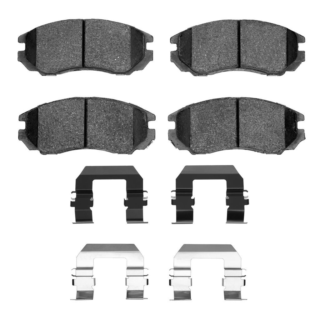 5000 Advanced Ceramic Brake Pads With Hardware