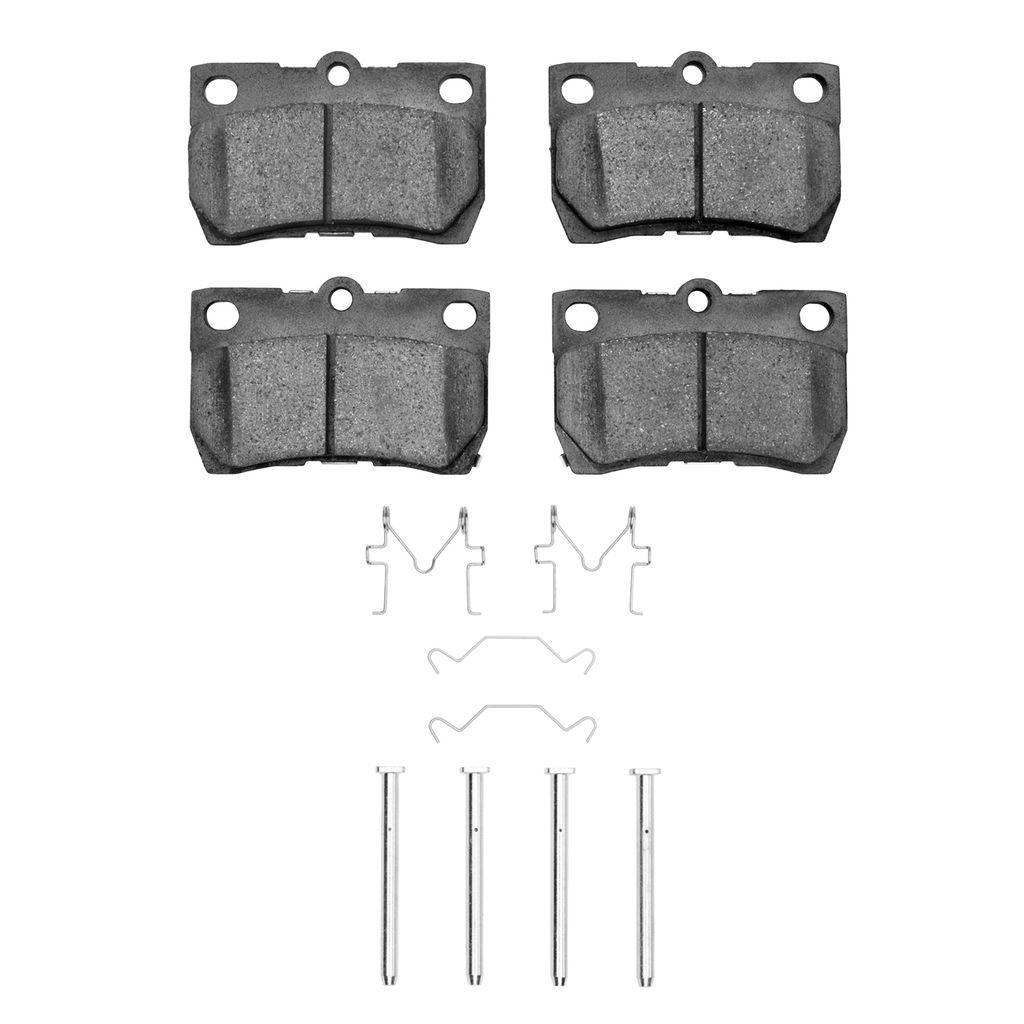 5000 Advanced Ceramic Brake Pads With Hardware