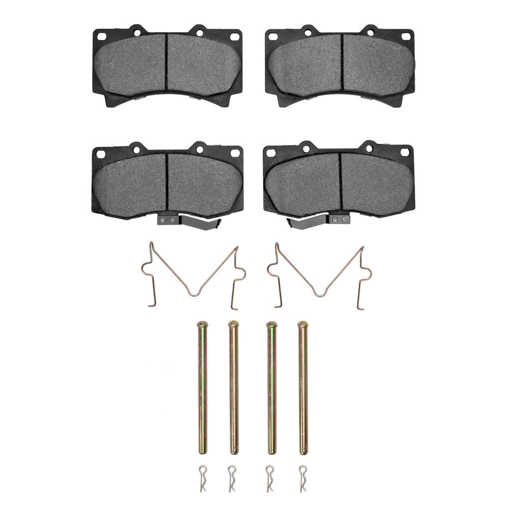 5000 Advanced Ceramic Brake Pads With Hardware