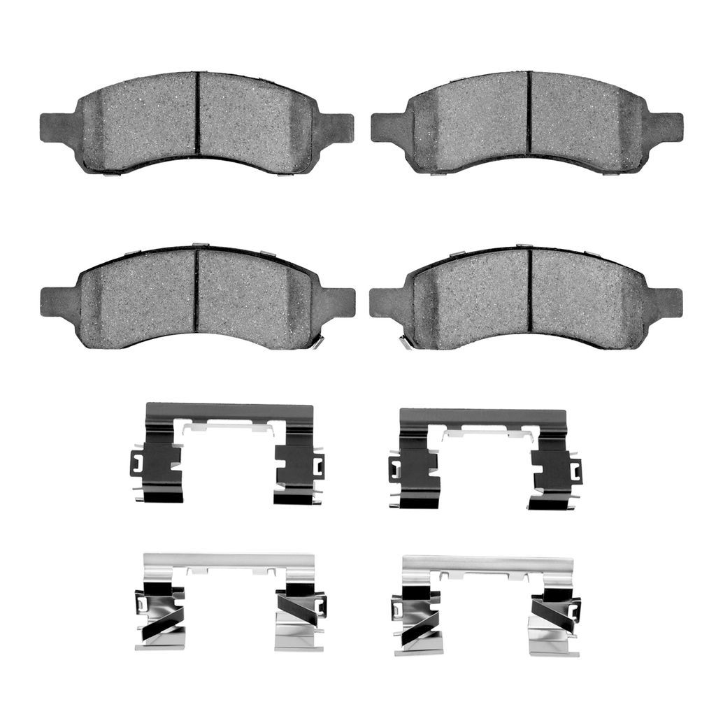 5000 Advanced Ceramic Brake Pads With Hardware