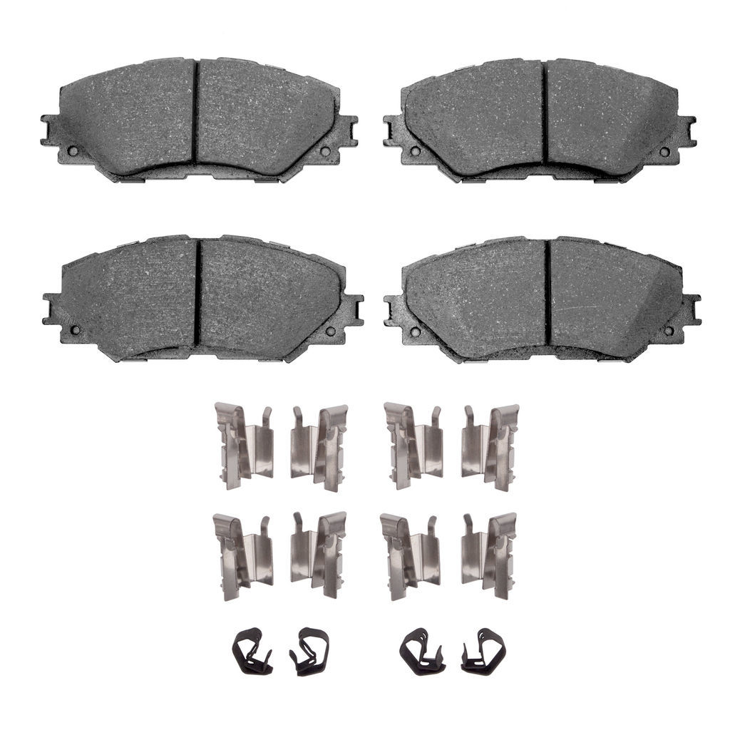 5000 Advanced Ceramic Brake Pads With Hardware