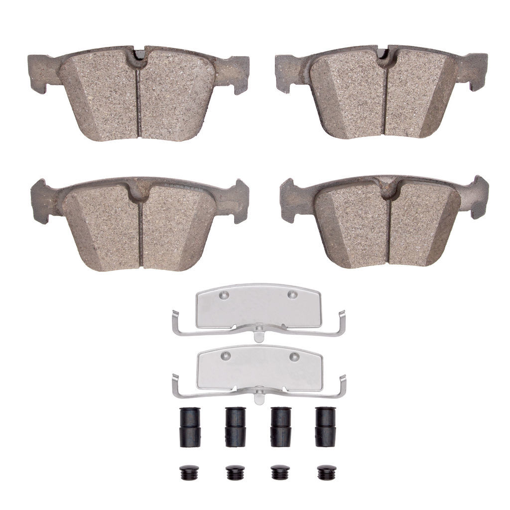 5000 Advanced Low Metallic Brake Pads With Hardware