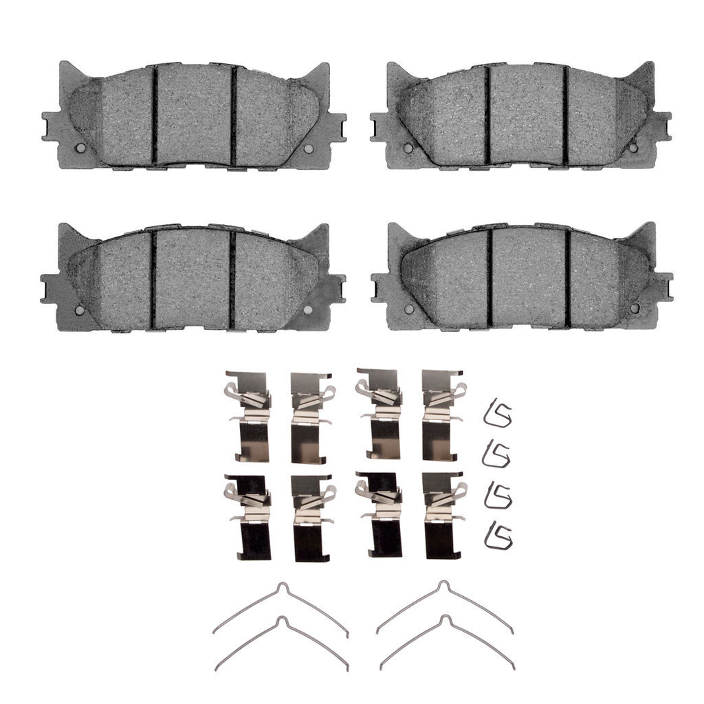 5000 Advanced Ceramic Brake Pads With Hardware