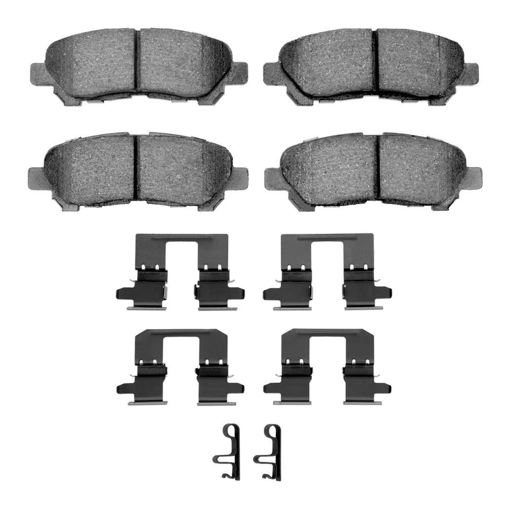 5000 Advanced Ceramic Brake Pads With Hardware